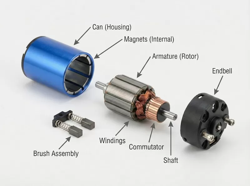 A Deep Dive into RC Electric Motor Components