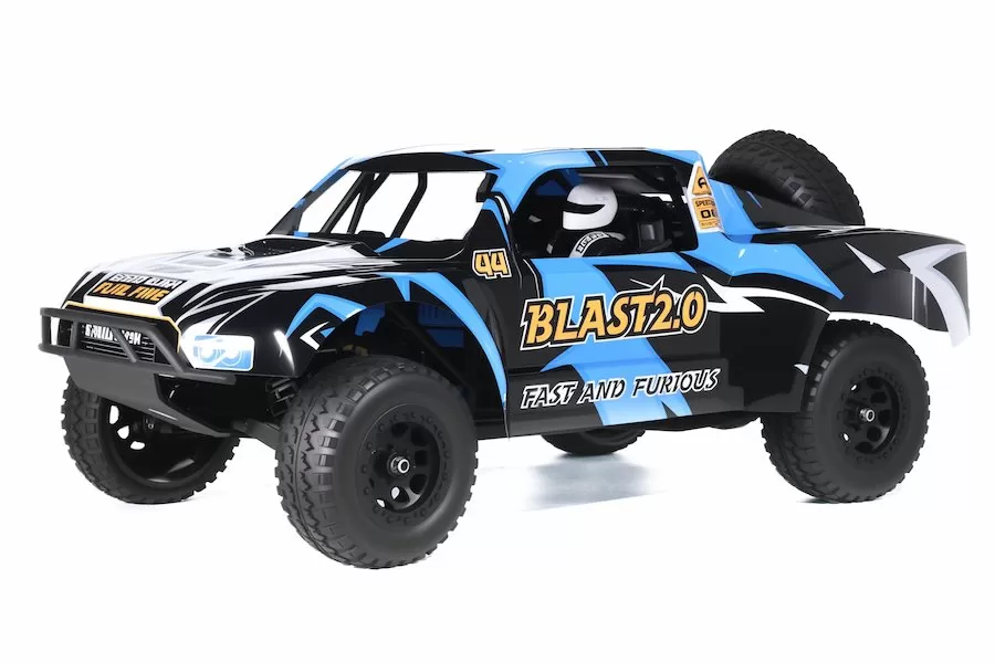 BLAST 2.0 1/10-Skala 4WD Offroad-Elektro-Kurzstrecken-LKW 2,4G gebürstet Hochgeschwindigkeits-RTR # RH1043SC