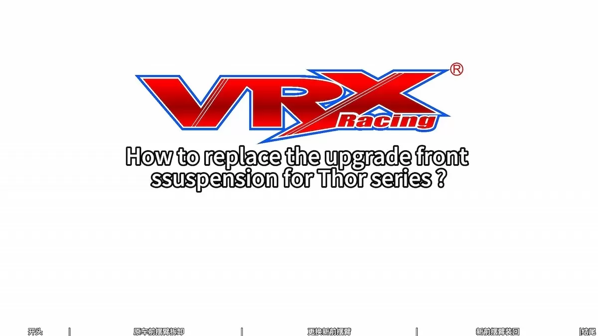 Wie kann man die vordere Aufhängung für die Thor-Serie ersetzen?