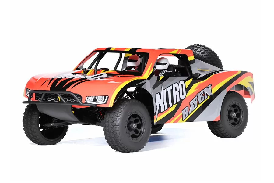 NITRO 1/10 4WD Offroad-Nitro-Kurzstrecken-LKW 2.4 Motor Hoch geschwindigkeit # RH1009