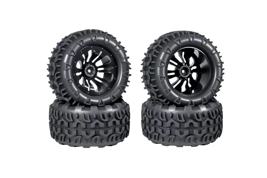 RC Reifen 12mm Hex Hub Gummi für 1/10 Maßstab RC Auto #10138