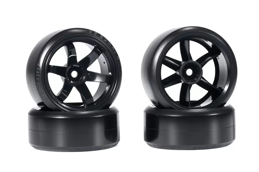 RC Reifen 12mm Hex Hub Gummi für 1/10 Maßstab RC On-Road Drifting Cars #10489