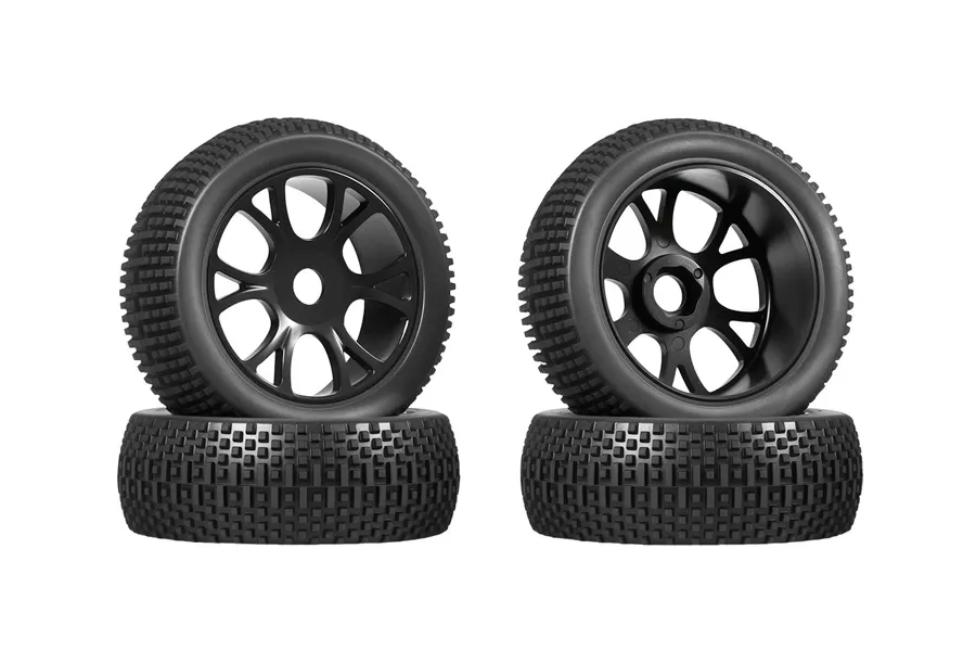 RC Reifen 17mm Hex Hub Gummi für 1/8 Maßstab RC Buggy #85046