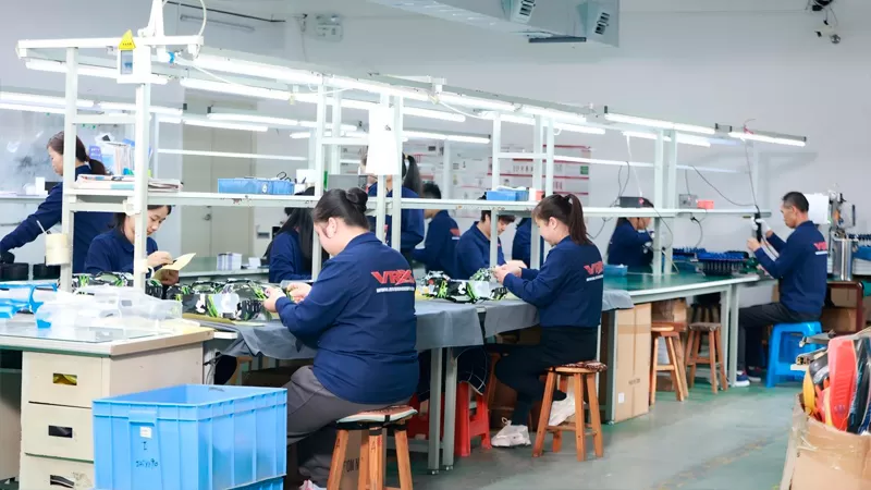 Ersatzteil-Produktions team