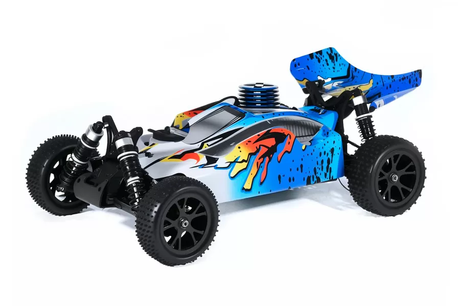 SPIRIT N2 1/10 4WD Offroad-Nitro RC Buggy 2.4G Motor Hochgeschwindigkeits-Auto # RH1007