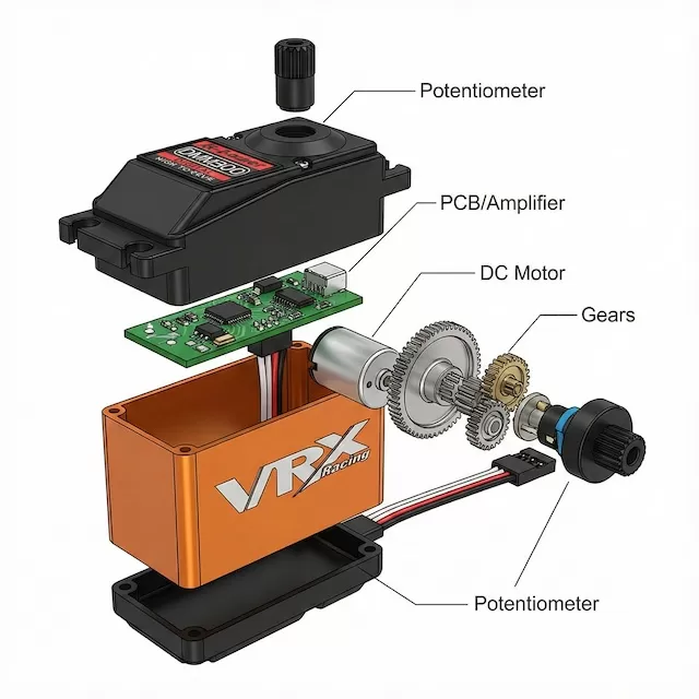 The Servo – The ''Soulful Hand'' of Your RC Car: A Deep Dive into the Heart of Precision Control The Servo – The ''Soulful Hand'' of Your RC Car: A Deep Dive into the Heart of Precision Control