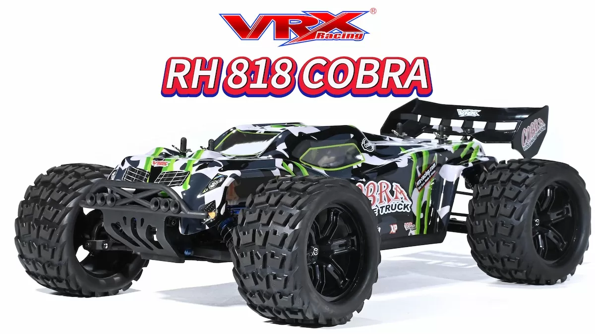 VRX COBRA RH818 Unboxing: Ein tiefer Sprung in das Brush less Truggy-Hochgeschwindigkeits-Bashing von VRX Racing