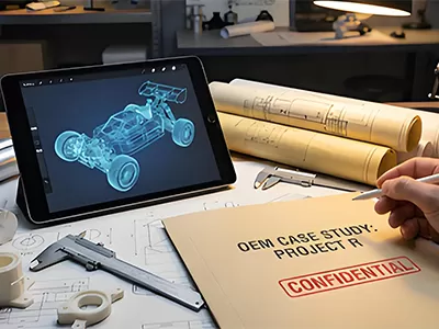 Wie VRX eine renommierte japanische Marke zur Wiederherstellung eines klassischen Offroad-RC befäherte