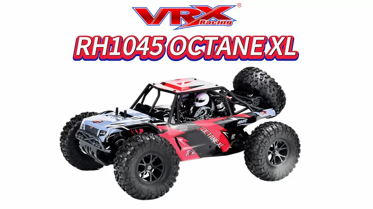 VRX Octane XL RH1045 Unboxing: Ein tiefer Sprung in den schwanzlosen Hochgeschwindigkeits-Desert Truck von VRX Racing