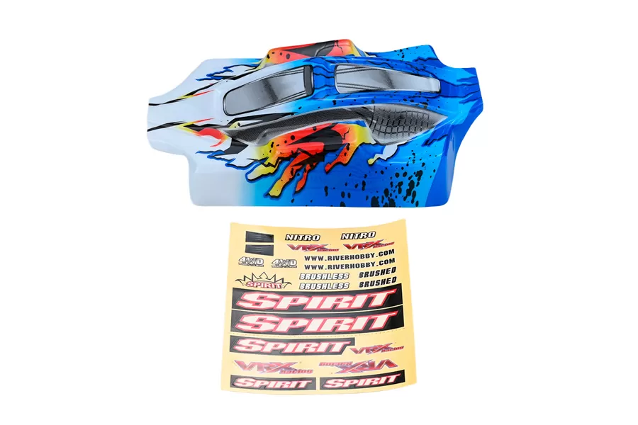 VRX PVC RC Karosserie gehäuse für 1/10 Maßstab RC Buggy # R0070BL