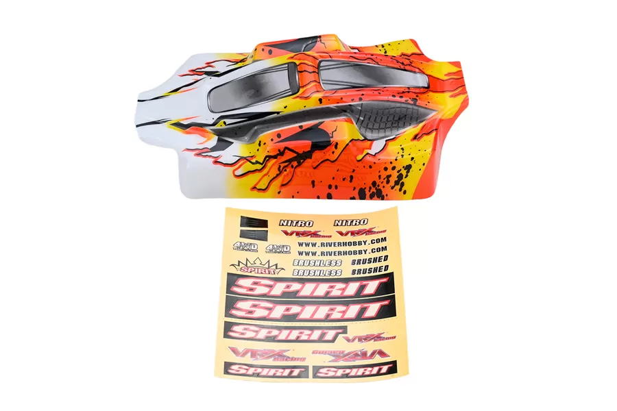 VRX PVC RC Karosserie gehäuse für 1/10 Maßstab RC Buggy # R0070R