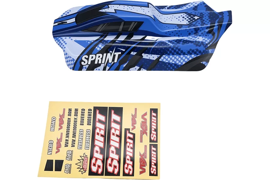 VRX PVC RC Karosserie gehäuse für 1/10 Maßstab RC Auto # R033BL