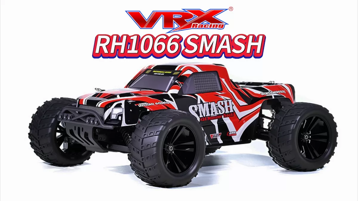 VRX SMASH RH1066 Unboxing: Ein tiefer Sprung in den Brush less Monster Truck von VRX Racing mit hoher Geschwindigkeit